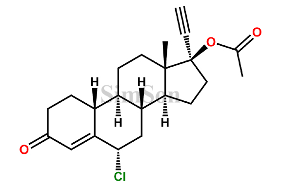 6-Chloro Norethindrone Acetate