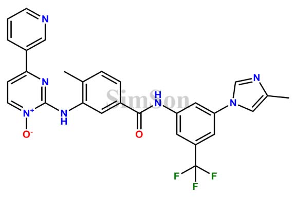 Nilotinib N-Oxide (Pyrimidine N3-Oxide)
