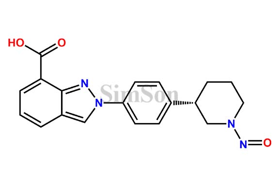 Niraparib Carboxylic Acid Nitroso Impurity