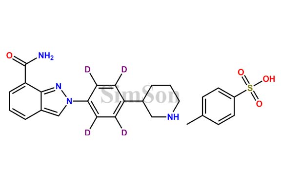 Rac-Niraparib D4 Tosylate