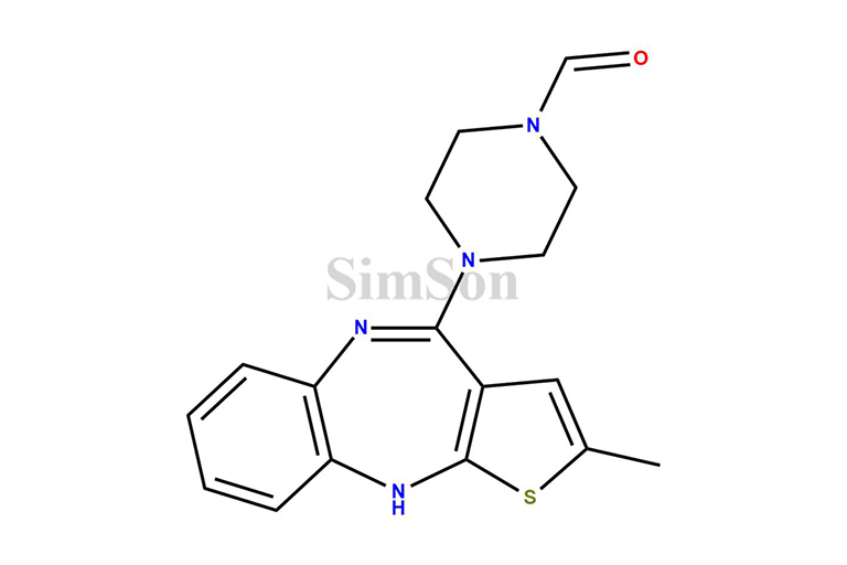 N-Demethyl-N-formylolanzapine