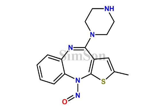 N-Nitroso N-Desmethyl Olanzapine