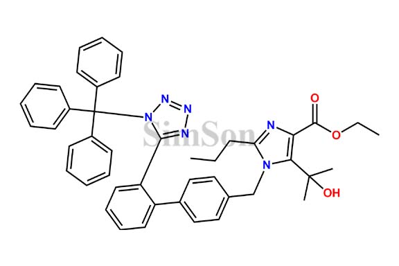 Tritylolmesartan Ethyl Ester