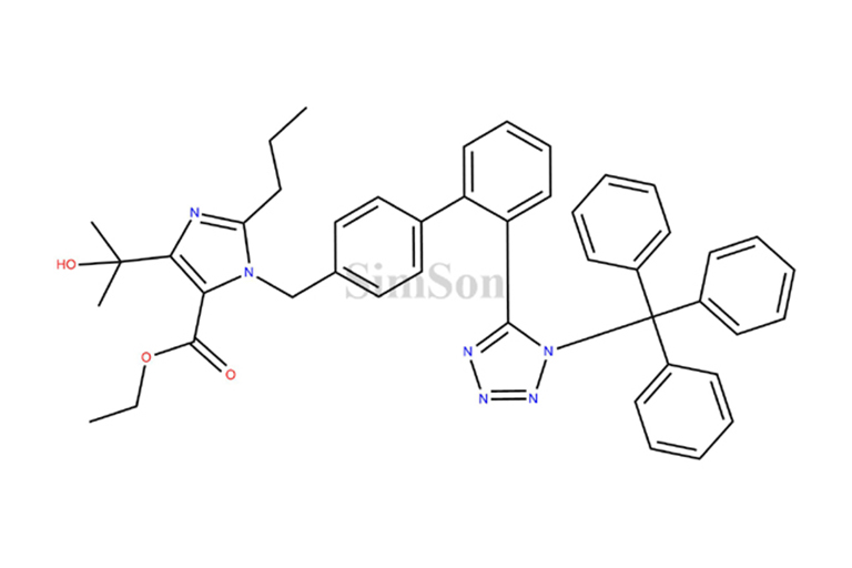 Olmesartan Ethyl Ester Trityl Impurity