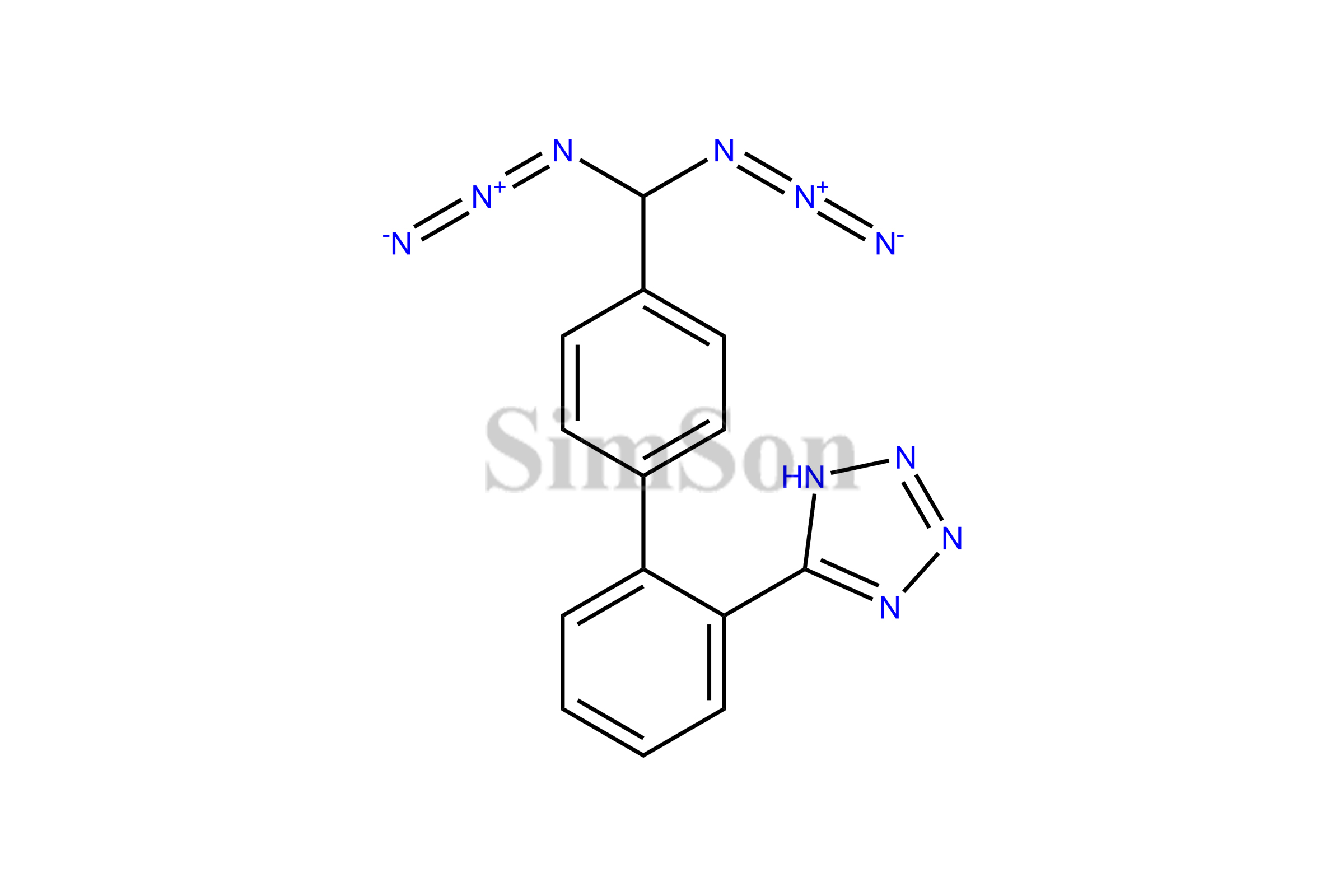 Tetrazole diazide 