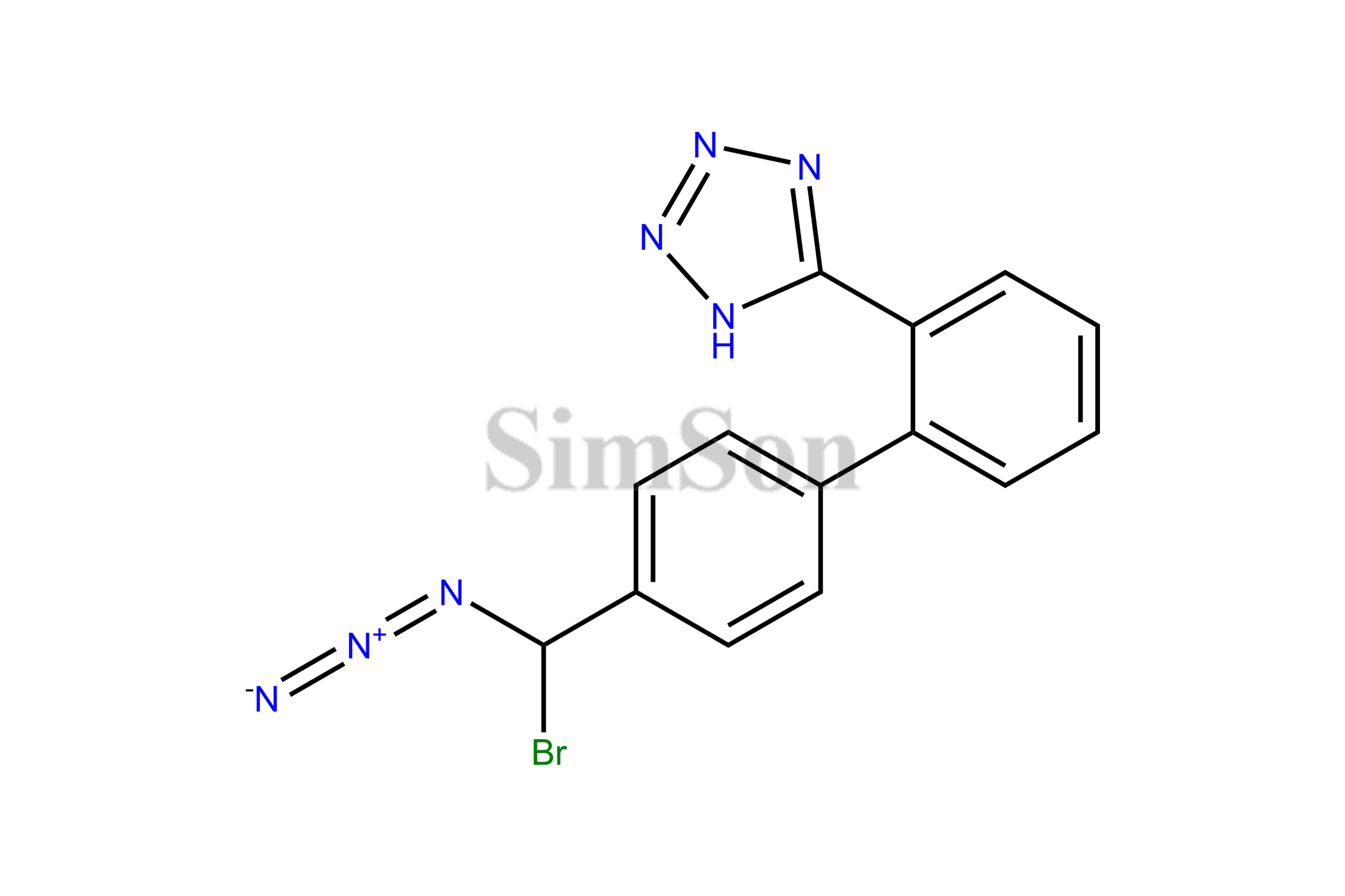 Tetrazole bromo azide 