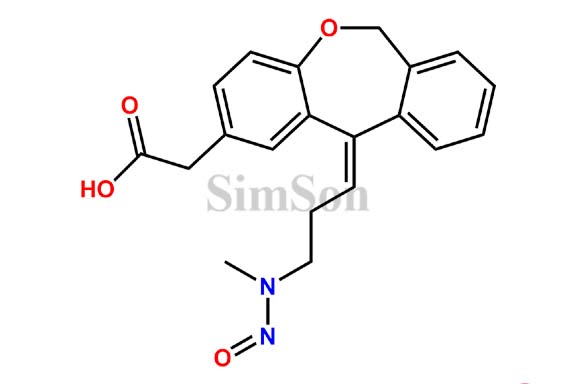 N-Nitroso N-Desmethyl Olopatadine