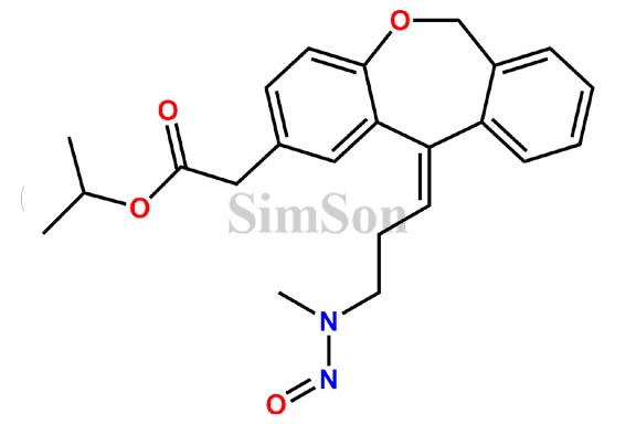 N-Desmethyl N-Nitroso Olopatadine Isopropyl Ester
