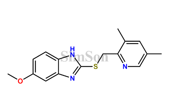 4-Desmethoxy Omeprazole Sulfide