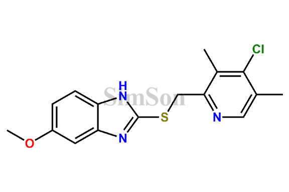 Omeprazole 4-chloro Analog