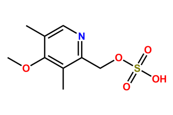 (4-methoxy-3,5-dimethylpyridin-2-yl)methyl hydrogen Sulphate