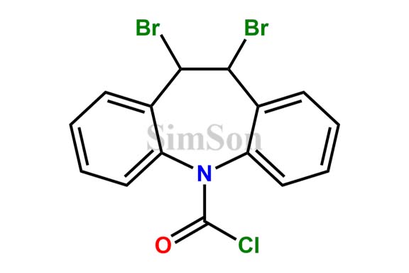 10,11-Dibromo-10,11-dihydro-5H-dibenz[b,f]azepine-5-carbonyl chloride