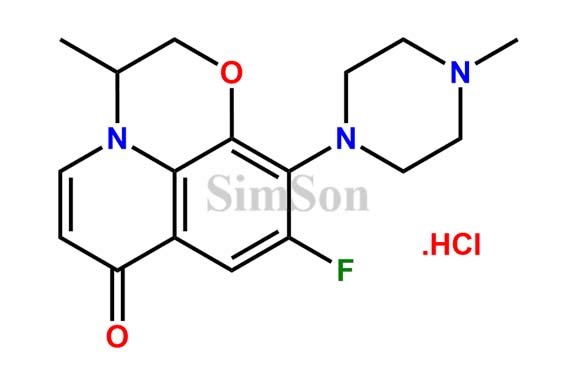 Ofloxacin EP Impurity B Hydrochloride