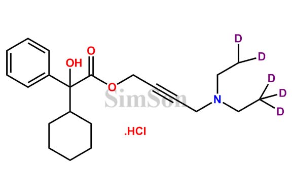 Oxybutynin D5 Hydrochloride