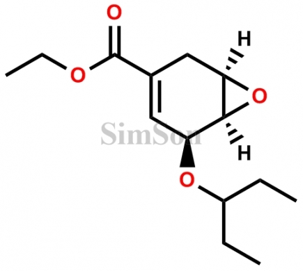 (1R,5S,6R)-rel-5-(1-Ethylpropoxy)-7-oxabicyclo[4.1.0]hept-3-ene-3-carboxylic Acid Ethyl Ester