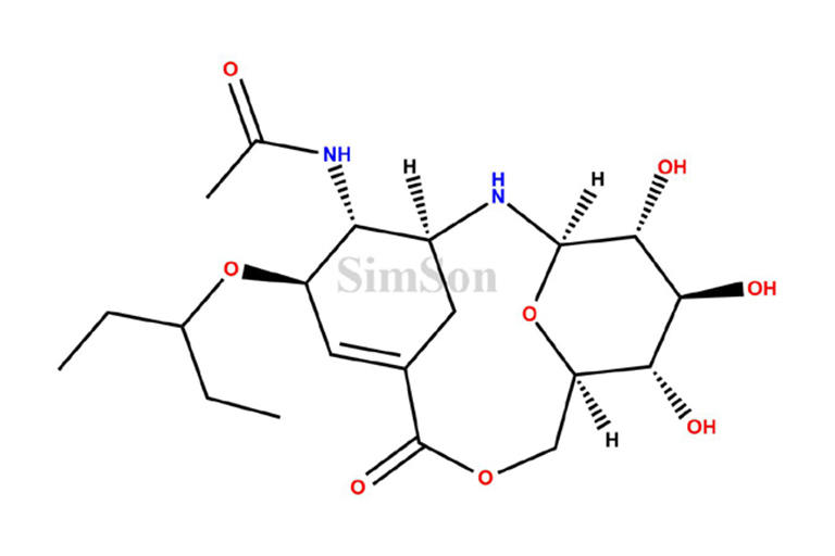 Oseltamivir Glucose Adduct-2
