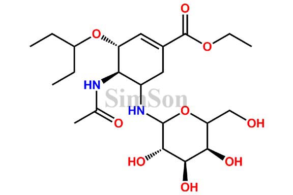 Oseltamivir Glucose Adduct Impurity