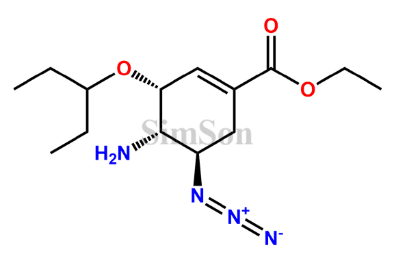 (3R,4S,5R)-ethyl-4-amino-5-azido-3-(pentan-3-yloxy)cyclohex-1-enecarboxylate