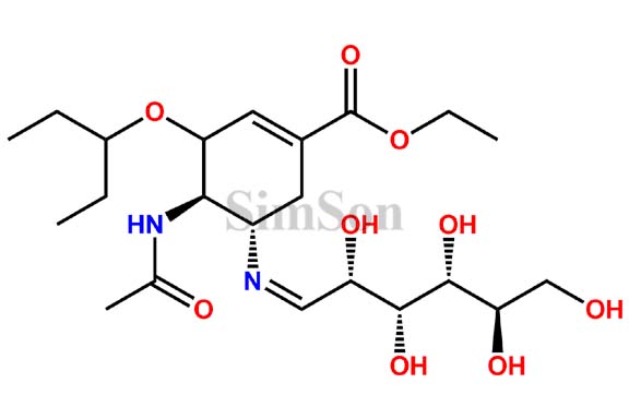 Oseltamivir N-D-glucitol