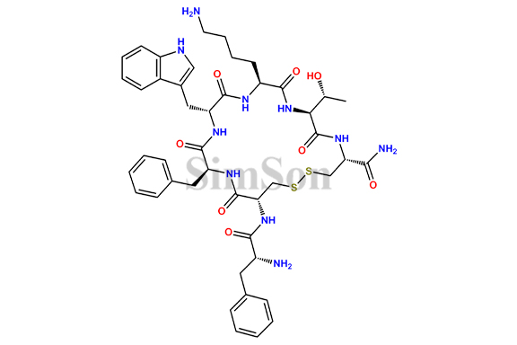 [Des-Thr-ol8]-Cys7-amide-Octreotide