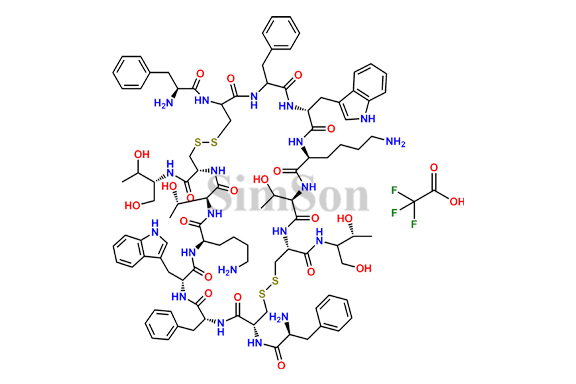 Octreotide Trifluoroacetate Salt (Dimer,Antiparallel)