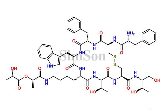 L-Lactolactoyl-Lys-Octreotide