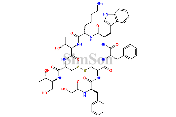 Glycolyl-Phenylalanyl Octreotide