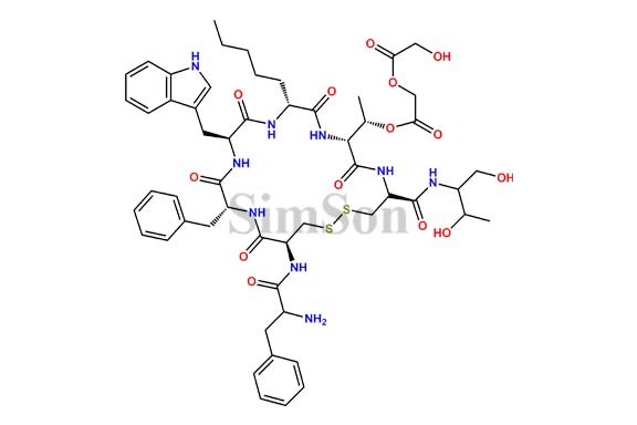 GlycoGlycoyl Thr(6) Octreotide