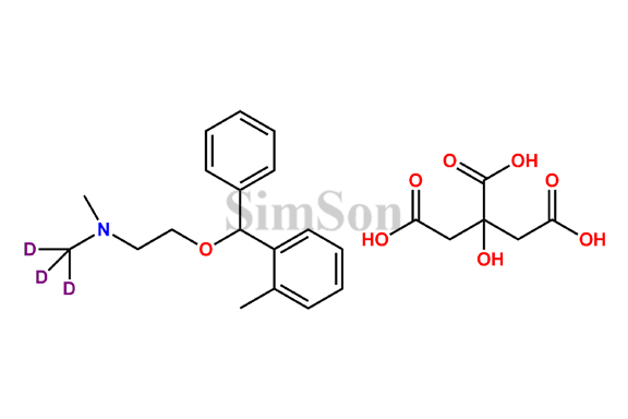 Orphenadrine-D3 Citrate Salt