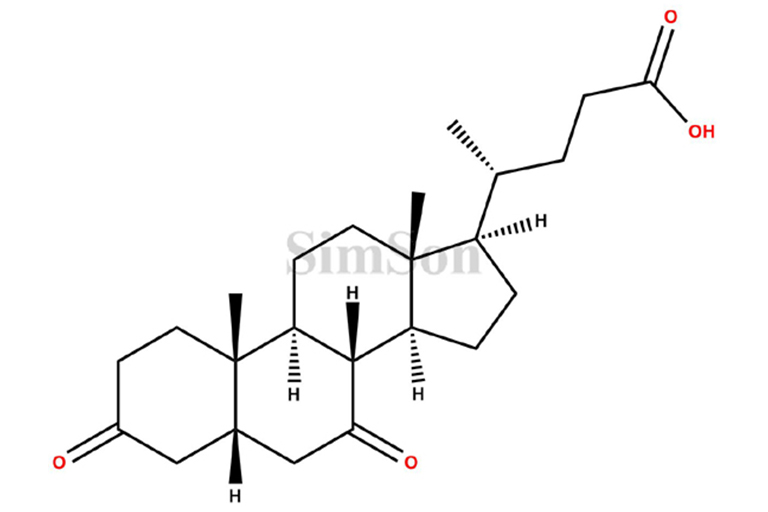 3,7-dioxo-5beta-cholanic acid