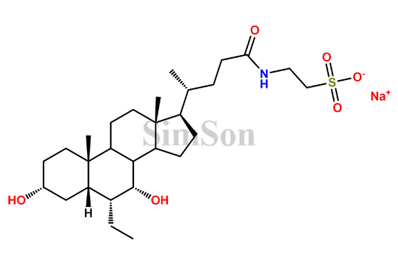 Tauro-6-Ethylchenodeoxycholic Acid Sodium Salt