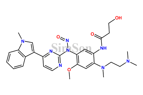 N-Nitroso Osimertinib 3-Hydroxy Impurity