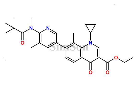 Ozenoxacin Quinoline pyridine Ester Impurity