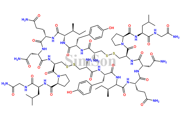 Oxytocin Antiparallel Dimer