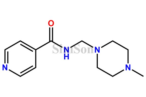 N-((4-Methyl-1-piperazinyl)methyl))-4-pyridinecarboxamide