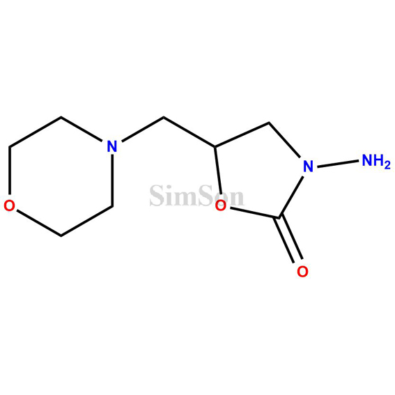 3-Amino-5-(4-morpholinylmethyl)-2-oxazolidinone