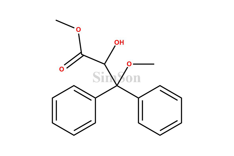 2-Hydroxy-3-methoxy-3,3-diphenylpropanoic Acid Methyl Ester
