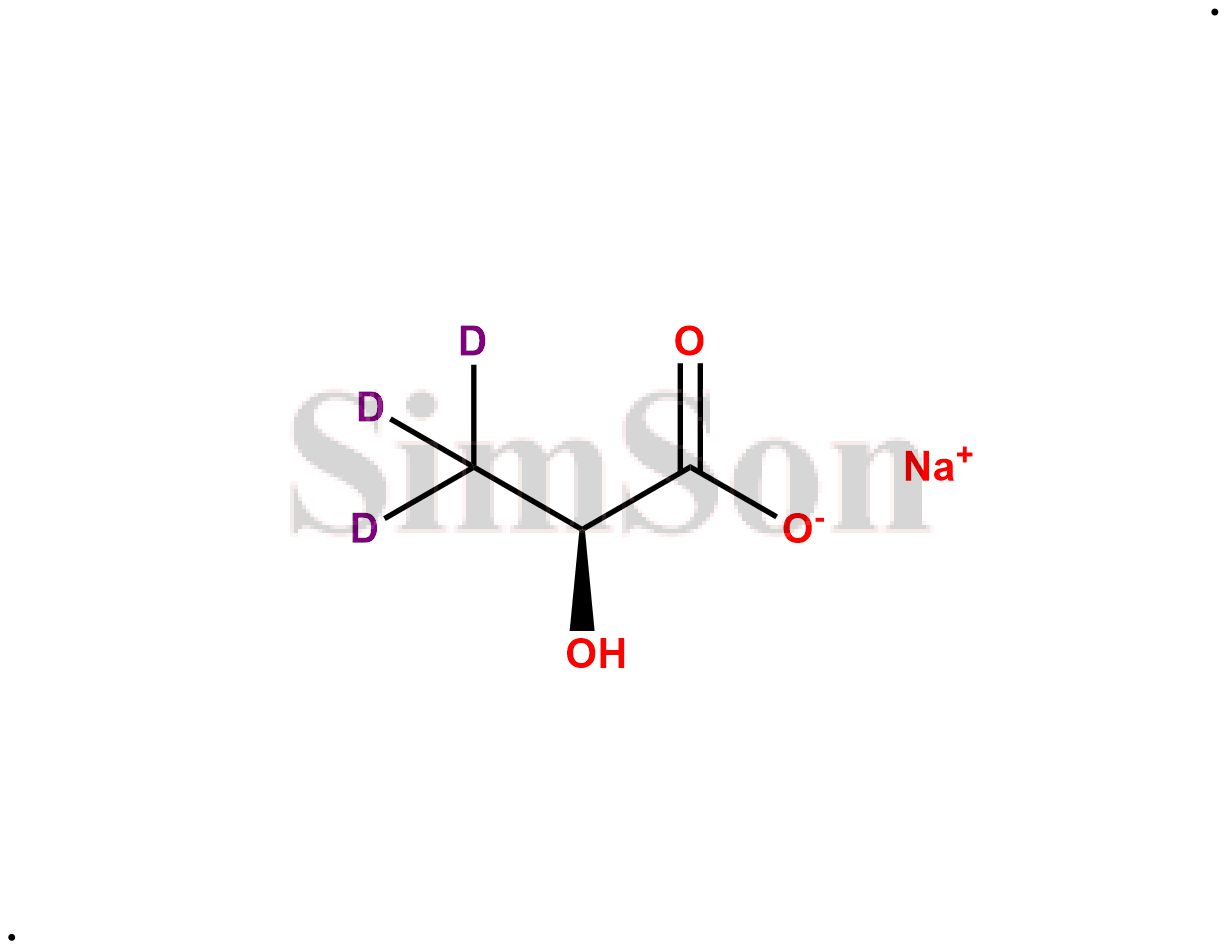 L-Lactic Acid-d3 Sodium Salt