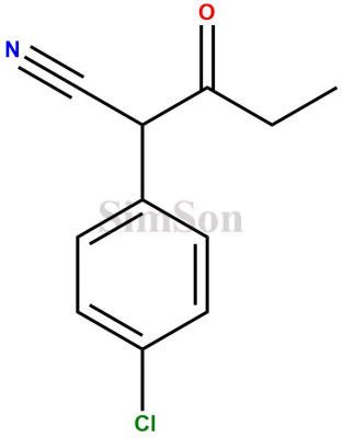 (2E)-2-(4-Chlorophenyl)-3-oxopentanenitrile