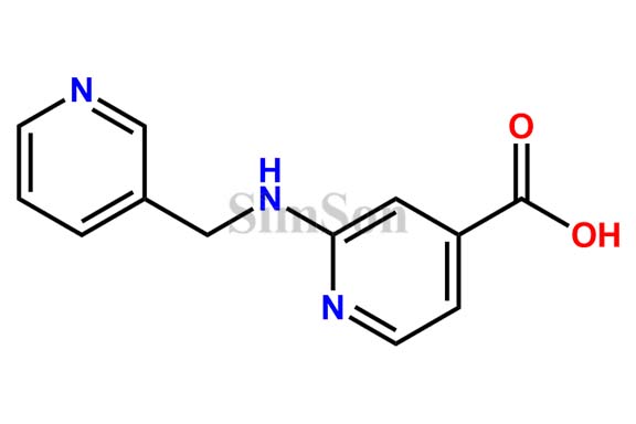 2-[(3-Pyridinylmethyl)amino]isonicotinic acid