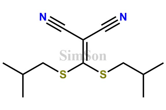 2-(bis(isobutylthio)methylene)malononitrile