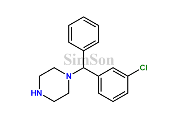 1-((3-chlorophenyl)(phenyl)methyl)piperazine