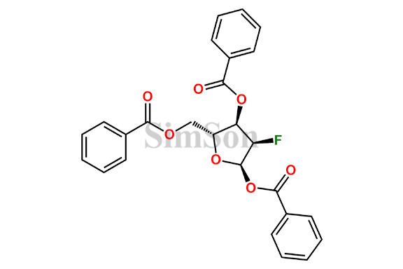 1,3,5-Tri-O-benzoyl-2-deoxy-2-fluoro-alpha-D-ribofuranose