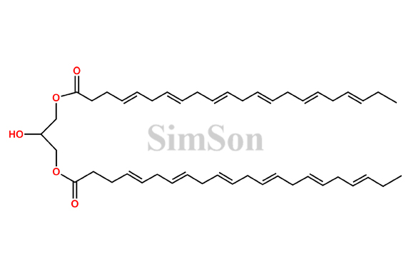 2-Hydroxypropane-1,3-diyl (4Z,4`Z,7Z,7`Z,10Z,10`Z,13Z,13`Z,16Z,16`Z,19Z,19`Z)-bis(docosa-4,7,10,13,16,19-hexaenoate)