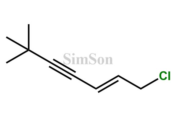1-Chloro-6,6-dimethyl hept-2-ene-4-yne