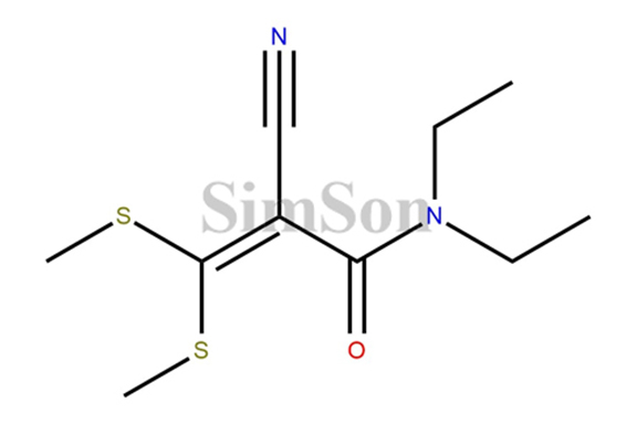 2-Cyano-N,N-diethyl-3,3-bis(methylthio)acrylamide