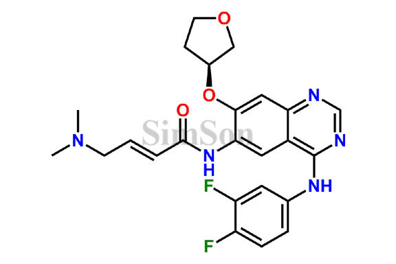 (2E)-N-[4-[(3,4-Difluorophenyl)amino]-7-[[(3S)-tetrahydro-3-furanyl]oxy]-6-quinazolinyl]-4-(dimethylamino)-2-butenamide