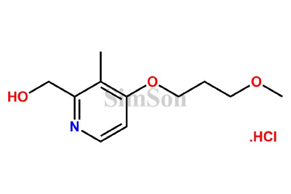2-Hydroxymethyl-3-methyl-4-(3-methoxypropoxy) pyridine hydrochloride