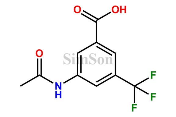 3-Acetamido-5-(trifluoromethyl)benzoic acid