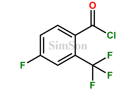 4-fluoro-2(trifluoromethyl)benzoyl)chloride